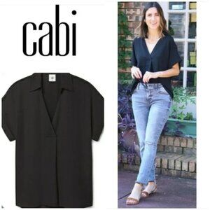 CAbi 3964 Replay Top MEDIUM EUC